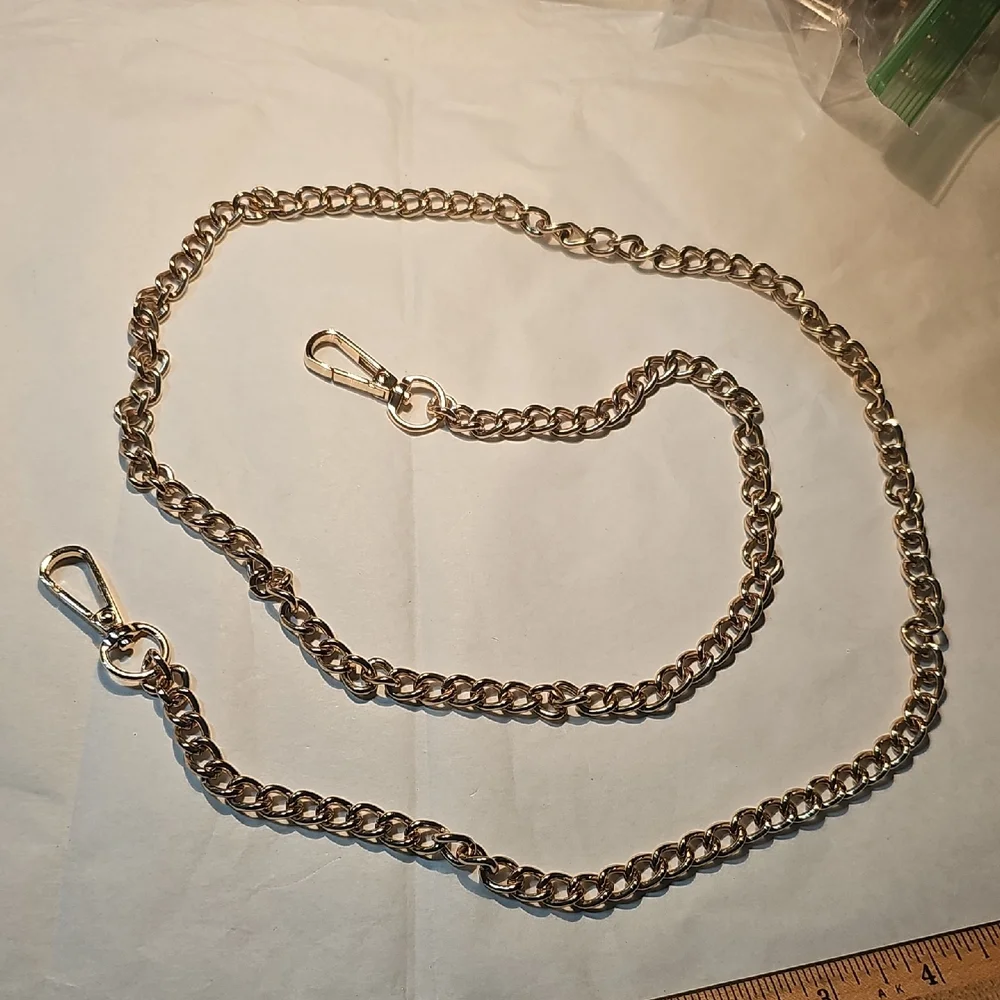 Gold Chain Link Belt for Women